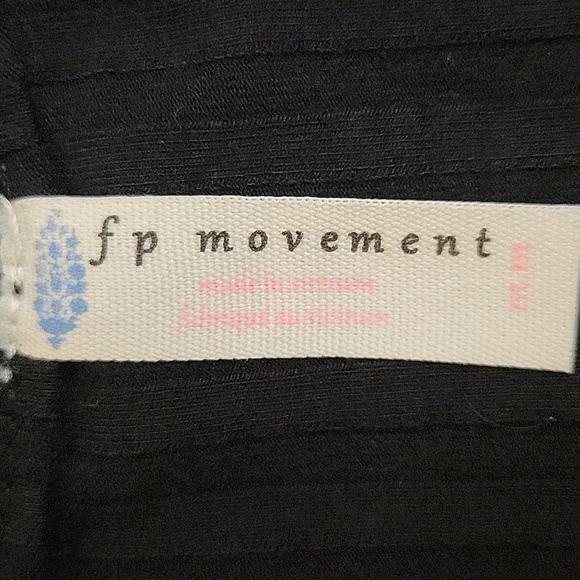 Free People Movement Black Sleeveless Women's Tank - Picture 4 of 4